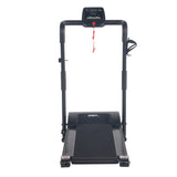 Caminadora Eléctrica Plegable inclinación manual Gymax A-134 Negra 1.0hp
